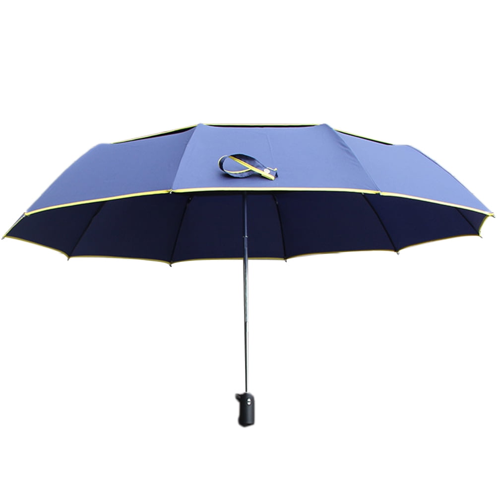 Double Canopy Vented, Water-resistant, Extra Large for Women & Men Windproof Giant Umbrella