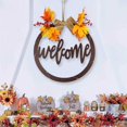 thumbnail image 4 of Kearding Letreros redondos de clara, placas de otoño, placa llamativa, patio de festival al aire libre, tablero Adorable, de Kits de decoración para fiestas JM01537, 4 of 6