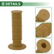 thumbnail image 5 of Kit de empuñaduras de motocicleta Unique Bargains 7/8" 22mm 15/16" 24mm, antideslizantes para motocicleta, scooter, bicicleta, ATV, 1 juego amarillo oscuro, 5 of 7
