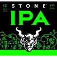 thumbnail image 2 of Stone IPA Beer, 12 Pack Beer, 12 fl oz Bottles, 6.9% ABV, 2 of 2