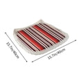 thumbnail image 3 of InsCrazy Textured Chair Seat Pad Cushion Linen Fabric Cushion Dining Chair Cushion Comfy Seat Cushions for Kitchen Dining Chairs, 3 of 7