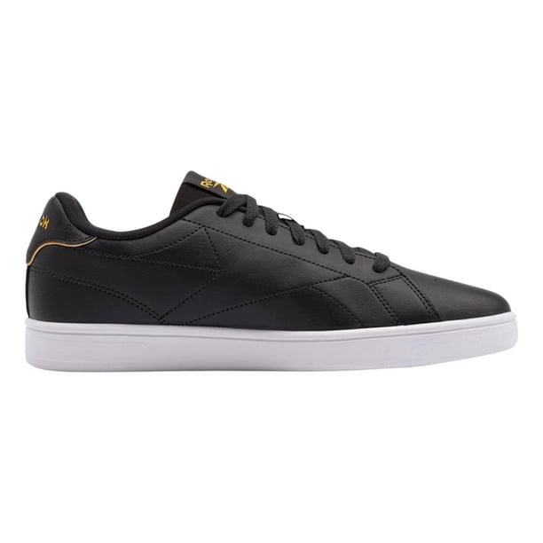Tenis Reebok Hombre Caballero Court Clean Yellow Negro Casual negro 7 MX
