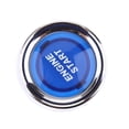 thumbnail image 2 of relayinert Premium Blue LED Illuminated Ignition Starter Car Engine Start Push Button Switch Style A 1Set, 2 of 6