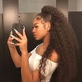 thumbnail image 4 of European And African Wigs For Women Long Curly Fiber High Temperature Heat Synthetic Wig Set, 4 of 5