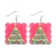 thumbnail image 1 of Pendientes colgantes con temática navideña: bonitos pendientes acrílicos con forma de Papá Noel o muñeco de nieve para fiestas navideñas, joyas festivas ligeras para mujeres y adolescentes., 1 of 1
