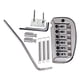thumbnail image 1 of Juego de Puente Tremolo de Silla de Montar Yuyangstore Plata, 1 of 5