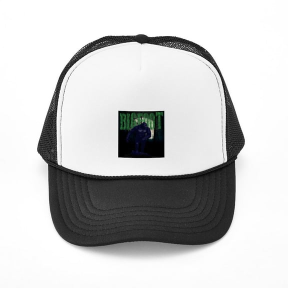 CafePress - BIGFOOT Out Of The Darkness - Adjustable Unisex Printed Trucker Hat with Mesh Back
