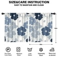 thumbnail image 2 of Blackout Kids Curtains,Pioneer Flower Childrens Insulated Curtains Set Of 2,Bedroom Essentials,Toddler Room Decor 52x63in(132x160cm), 2 of 4