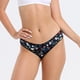 thumbnail image 3 of Gibobby Tangas de mujer ilusion Ropa interior estampada para mujer Calzoncillos sexy transpirables sin costuras Ropa interior cómoda de cintura(Negro,G), 3 of 4