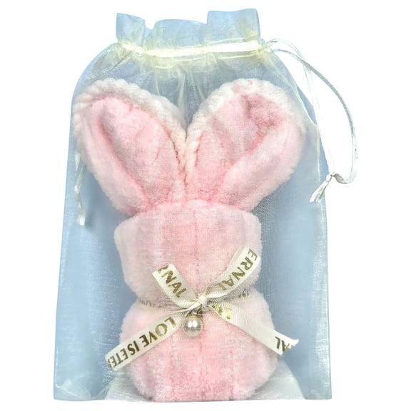 ZHMRFG Easter Decorations,19.69In Easter Bunny Fleece Soft Towel Gift,Soft Cozy Versatile Festive Decor for Easter Spring Holiday Bathroom Bath Pool Beach Gifting Home Indoor Outdoor Daily Use Decors