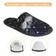thumbnail image 3 of Fotbe Physical Formulas Pantuflas Peludas para Mujer con Estampado, Zapatillas de Peluche, Zapatos de Invierno para Casa, Uso Interior y Exterior-Medium, 3 of 8