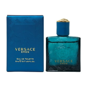 Versace Eros Flame Eau de Parfum, 0.17 oz Mini for Men, Packaging