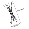 thumbnail image 2 of SKISUNO Soporte Metálico Negro Para Plantas Aire Fácil De Mover Y Práctico Para, 2 of 8