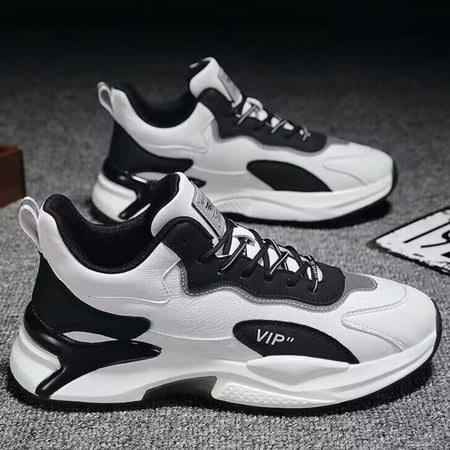 

Men‘s Shoes Summer New Breathable White Shoes Men‘s Trendy All-match Thick Sole Sports Casual Running Torre Shoes for Men