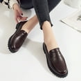 thumbnail image 2 of Fesfesfes Women Shoes Round Toe Versatile Flat Shoes Soft Bottom Large Size Casual Color Shoes 40(7.5), 2 of 3