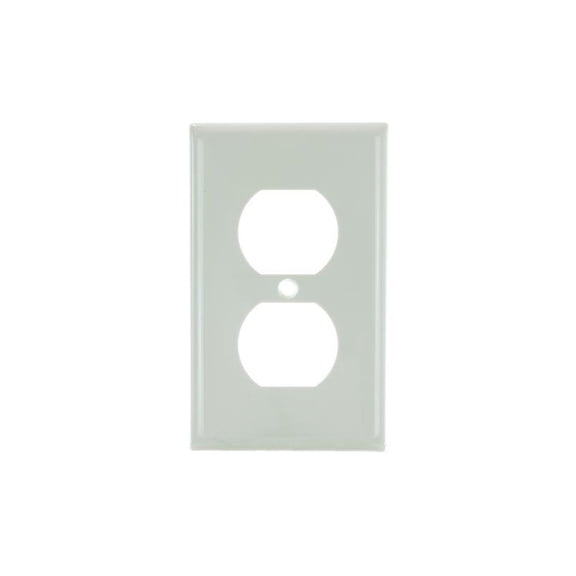 SUNLITE Almond E211A 1 Gang Duplex Receptacle Plate