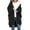 Black, variant on Niaviben Long Hoodies for Women Zip Up Oversized Hoodies Lightweight Sweatshirts for Women Jackets for Women Casual Women's Jackets Womens Winter Coat Athletic Jacket Women a L