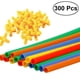 thumbnail image 1 of 300pcs constructor de paja juguetes de ingeniería entrelazados pajitas y conectores set juguetes educativos para niños, 1 of 4