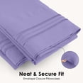 thumbnail image 4 of Lux Decor&nbsp;6 Piece Bed Sheets Queen Size - Ultra Soft Microfiber Bed Sheet Sets, 16” Deep Pocket Queen Sheets, Lavender, 4 of 9