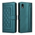 thumbnail image 2 of Compatible with iPhone XR Case, Premium Leather iPhone XR Wallet Book Case Magnetic Flip RFID Blocking Credit Card Holder Kickstand with Wrist Strap Shock Absorbing Case, Darkgreen, 2 of 11