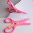 thumbnail image 4 of Youngster'S Safety Craft Scissors (Presch○○l Training Tool, Blunt-Tip Art Shears), Pink, Blue Youngster'S Safety Scissors For Presch○○l, Handmade Art Craft Training Scissors, Meiiso, 4 of 4