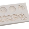 thumbnail image 5 of Molde de encaje para Fondant de 2 uds, molde de pastel de silicona barroco DIY, moldes de encaje en relieve con borde de desplazamiento, herramientas de decoración para hornear JFHHH pequeña, 5 of 5