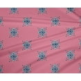 thumbnail image 4 of oneOone Polyester Lycra Fabric Floral Block Print Fabric By Yard 56 Inch Wide, 4 of 4