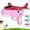 Rose, variante sur Jouet Lanceur d'Avion Dinosaure, Lanceur d'Avion Dinosaure à Catapulte, Lancement Planant Extérieur Interactif avec Deux Modes de Vol, pour Enfants Jeu Extérieur Intérieur (Vert)
