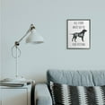 thumbnail image 2 of Stupell Industries Kitchen All Food to the Lab Animal Dog Pun Framed Wall Art Design by Daphne Polselli, 11" x 14", Black Framed, 2 of 8