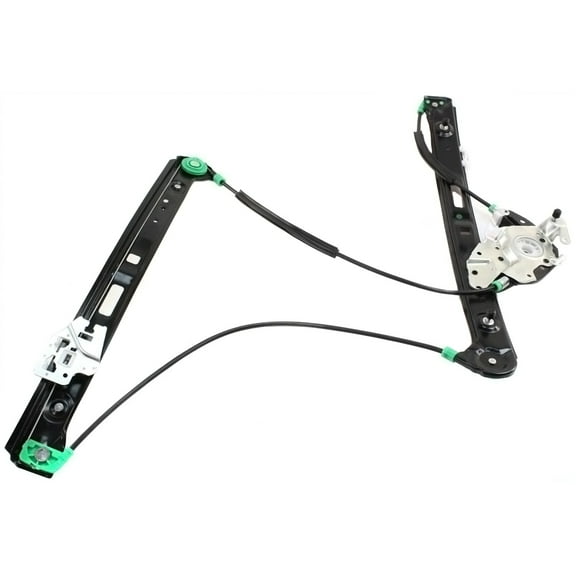 Window Regulator Compatible For 2001-2005 BMW 330xi 330i Front, Right Passenger Power