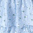 thumbnail image 5 of Letdown Baby Girl Summer Clothes Cute Ruffle Tops Dress Shorts Outfits Set Toddler Shrit Bloomers Princess Outfits with Floral Print, 5 of 8