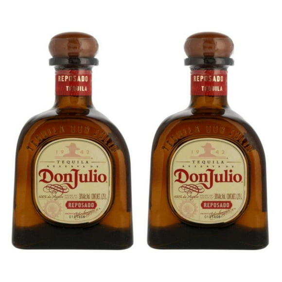 Pack de 2 Tequila Don Julio Reposado 100% 1.75 L