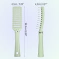 thumbnail image 2 of Unique Bargains Hair Brush Detangling Brush for Women and Men for Long Short Thick Thin Curly Straight Hair 1Pc Plastic Green, 2 of 6