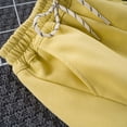 thumbnail image 6 of SJLDQY Girl's Wide Leg Pants Straight Leg Baggy Pants for Girls Casual Elastic Drawstring Waist Pants with Pockets, 6 of 8
