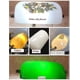thumbnail image 5 of Replacement Banker's Lamp Shade Table Lamp Glass Shade Multicolor Replacement Glass Shade For Desk Lamp Yellow-YuJia, 5 of 5