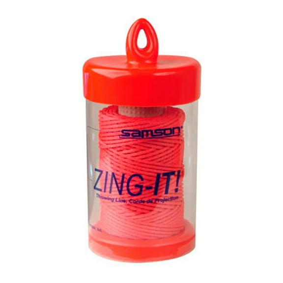 Samson Zing It 1.75mm Red Throwline 180 ft.