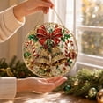 thumbnail image 5 of 2026 Christmas Home Party Decoration Acrylic Christmas Art Hanging Ornament Suitable For Windows Doors Or Walls A Festive Decorative For The Home Entryway Christmas Celebration Party Supplies, 5 of 6