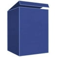 thumbnail image 4 of Utility Folding Shopping Cart Liner Privacy Top Cover Water Resistant Fastens Non-Woven Lightweight Breathable Blue- Liner Only (Cart not included), 4 of 4