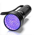 thumbnail image 3 of Aodebiao 12 LED UV Blacklight Flashlight Pet Urine Detector Invisible Light Rechargeable Portable Stain Finder Powerful Fluorescent Light for Dog Urine Detection, Counterfeit Money, Scorpion, 3 of 6