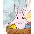 thumbnail image 2 of Kimberly, Allen 26x32 Gold Ornate Wood Framed with Double Matting Museum Art Print Titled - Marbled Bunny 4, 2 of 4
