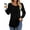 1 Black, variant on Fantaslook Pleated Blouses for Women Dressy Casual Long Sleeve Shirts Fall Tunic Tops