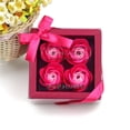 thumbnail image 4 of 1 Box Soap Rose Flower Charming Vivid Nice-Smelling Colorfast Soap Flower Gift Box for Valentine‘s Day, 4 of 10