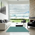 thumbnail image 6 of Ahgly Company Indoor Square Patterned Deep-Sea Green Area Rugs, 4' Square, 6 of 6