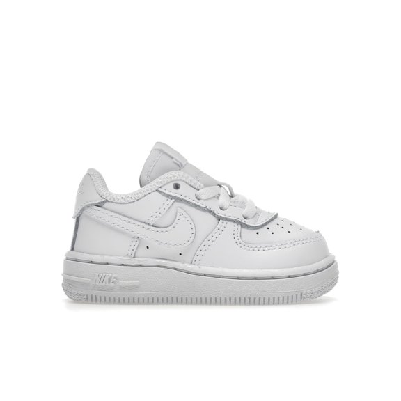 Nike Toddler's Air Force 1 Low LE Triple White Basketball Shoes, from StockX
