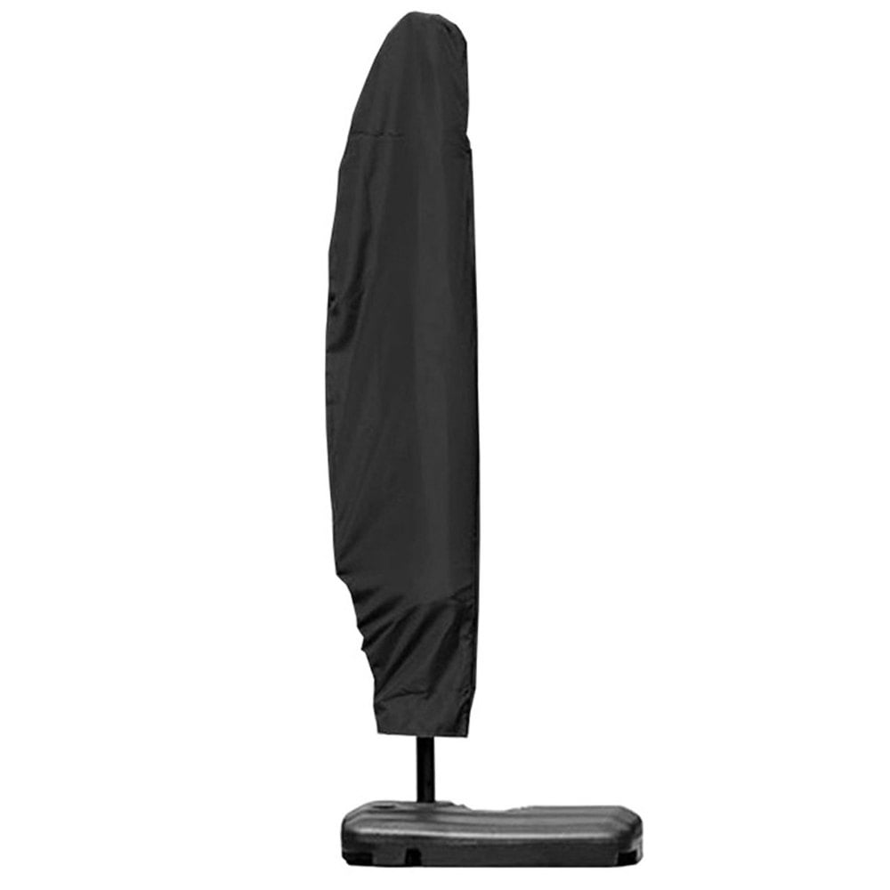 Outdoor Umbrella Cover With Unique Zipper Design & Easy To Put On The
