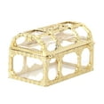 thumbnail image 4 of Elegant Transparent Gift Box Wedding Baby Shower Candy Boxes (12pcs Gold Small Box), 4 of 8
