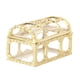 thumbnail image 4 of Delicadas cajas de dulces en miniatura doradas para bodas y baby showers: 12 porta caramelos transparentes brillantes, 4 of 8