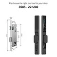 thumbnail image 1 of Waterproof Smart Door Lock Fingerprint APP Password RFID Card Keyless Digital Electronic Lock Aluminum/s Sliding ,Easy Installation, 1 of 6