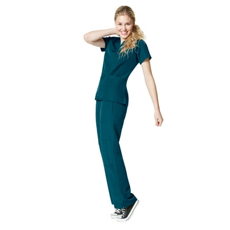 

WonderWink Four-Stretch Sporty V-Neck Top & Sporty Cargo Pant Scrub Set