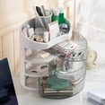 thumbnail image 6 of 2/3 Tiers Desktop Makeup Organizer Large Capacity Cosmetic Storage Box with Drawer Lipsticks Holder Jewelry Nail Polish Container, 6 of 16